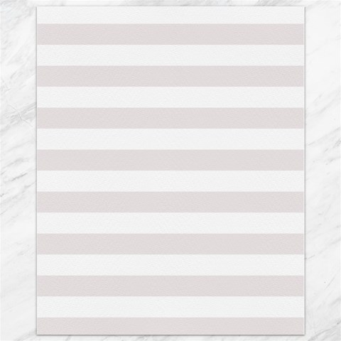 Horizontal Stripes 10.95 x13.48  Canvas - 1