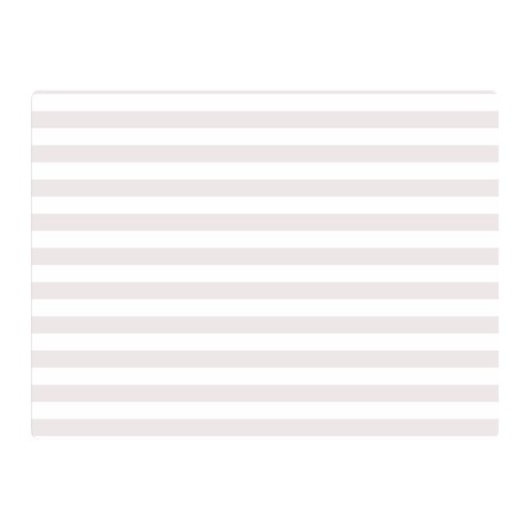 Horizontal Stripes 35 x27  Blanket Back