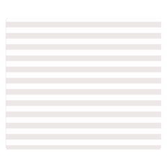 Horizontal Stripes 50 x40  Blanket Back