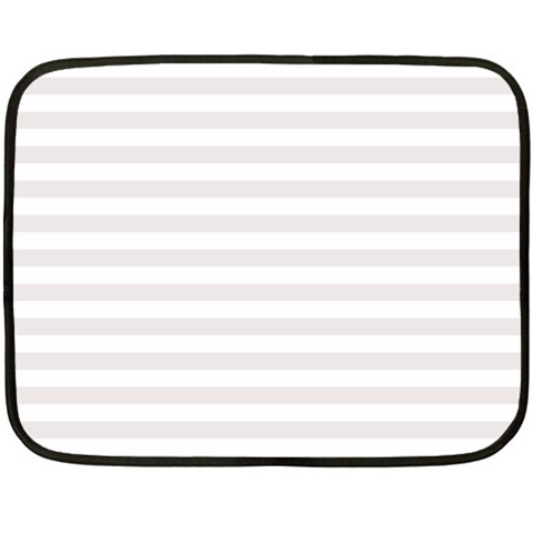 Horizontal Stripes 35 x27  Blanket Back