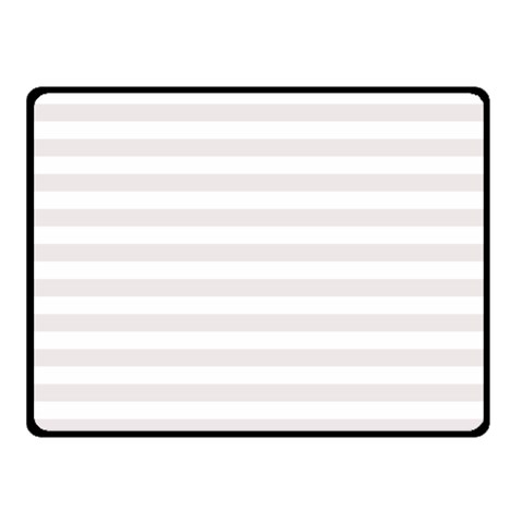 Horizontal Stripes 50 x40  Blanket Front