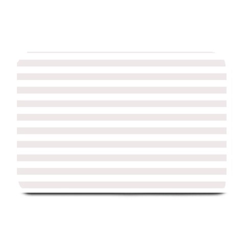 Horizontal Stripes 18 x12  Plate Mat