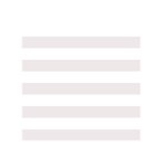 Horizontal Stripes - White and Pastel Pink Greeting Card 5  x 7 