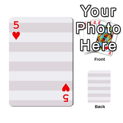 Horizontal Stripes Front - Heart5