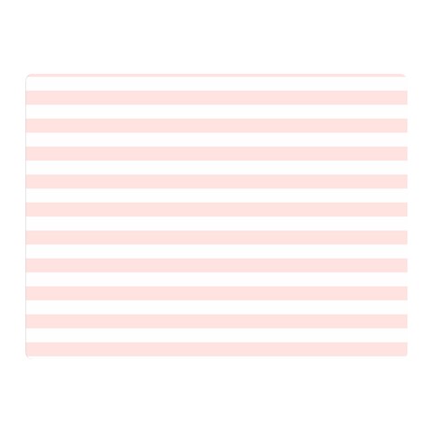 Horizontal Stripes 35 x27  Blanket Front
