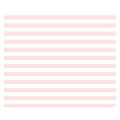Horizontal Stripes 50 x40  Blanket Front