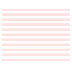 Horizontal Stripes 60 x50  Blanket Back