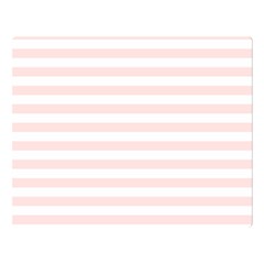 Horizontal Stripes 80 x60  Blanket Front