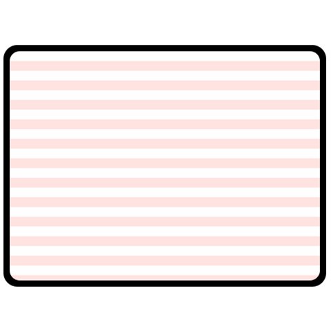 Horizontal Stripes 80 x60  Blanket Front