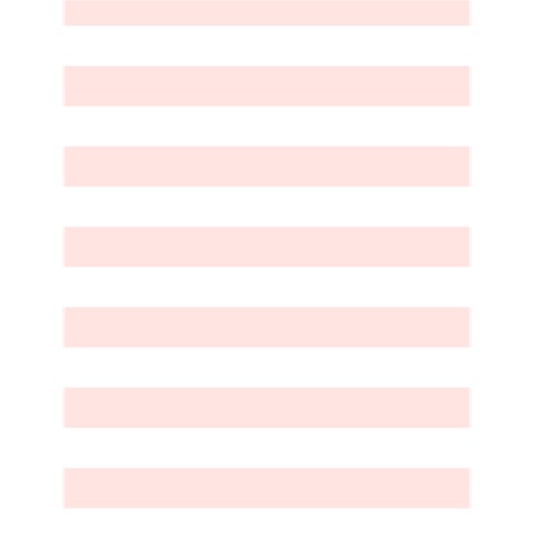 Horizontal Stripes 4.125 x5.5  Memopad
