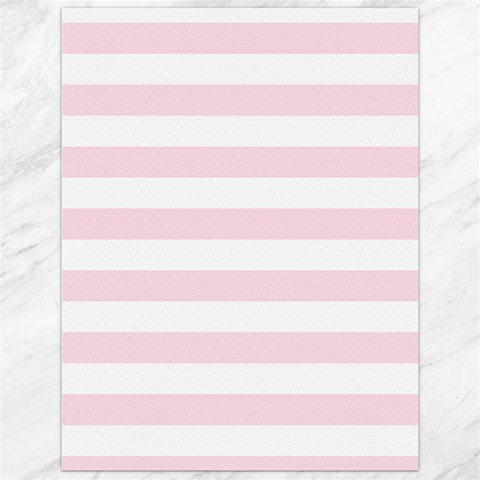 Horizontal Stripes 11.86 x15.41  Canvas - 1