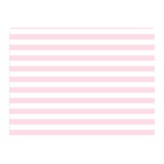 Horizontal Stripes 35 x27  Blanket Back