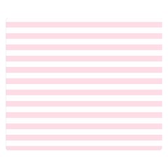 Horizontal Stripes 50 x40  Blanket Back