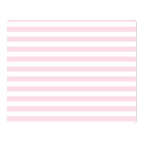 Horizontal Stripes 80 x60  Blanket Front