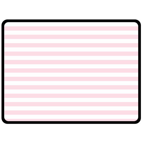 Horizontal Stripes 80 x60  Blanket Front