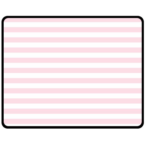 Horizontal Stripes 60 x50  Blanket Front