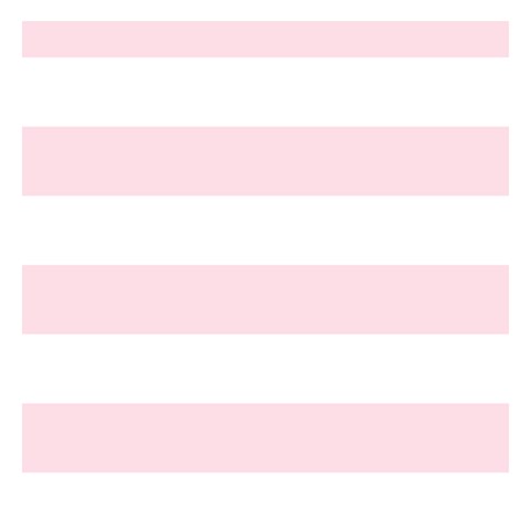 Horizontal Stripes 3.75 x3.75  Memopad