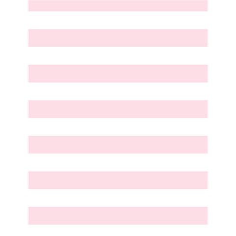 Horizontal Stripes 4.125 x5.5  Memopad