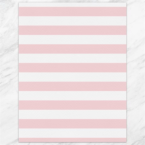 Horizontal Stripes 11.86 x15.41  Canvas - 1