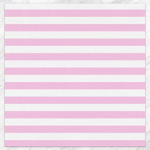 Horizontal Stripes 11.4 x11.56  Canvas - 1