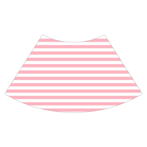 Horizontal Stripes Skirt Back