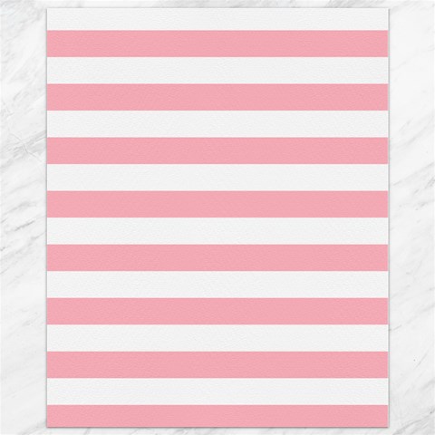 Horizontal Stripes 10.95 x13.48  Canvas - 1
