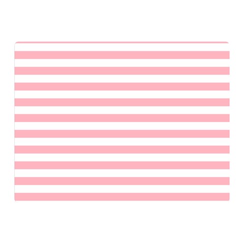 Horizontal Stripes 35 x27  Blanket Front