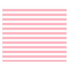Horizontal Stripes 50 x40  Blanket Back