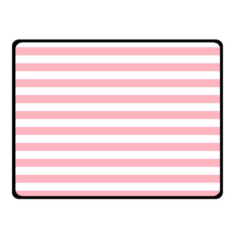 Horizontal Stripes 50 x40  Blanket Front