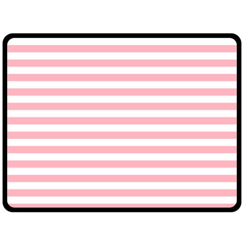 Horizontal Stripes 80 x60  Blanket Front