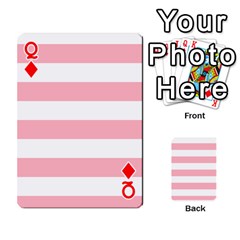 Queen Horizontal Stripes Front - DiamondQ