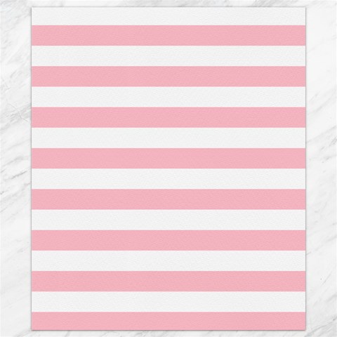 Horizontal Stripes 8.15 x9.66  Canvas - 1