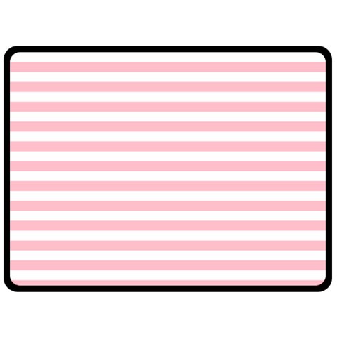 Horizontal Stripes 80 x60  Blanket Front