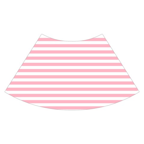 Horizontal Stripes Skirt Back