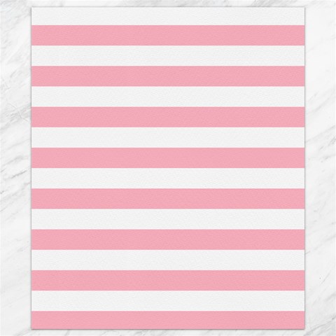 Horizontal Stripes 8.15 x9.66  Canvas - 1