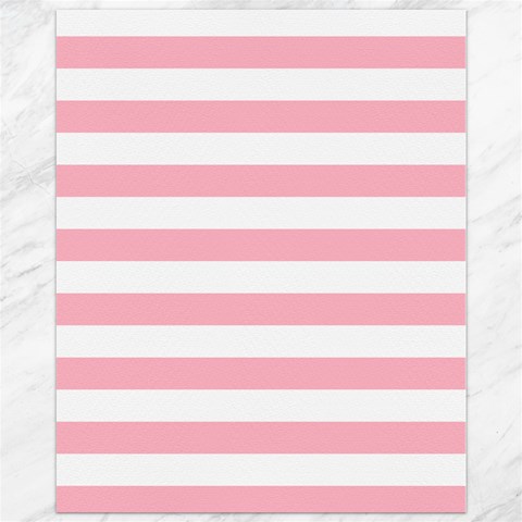 Horizontal Stripes 10.95 x13.48  Canvas - 1