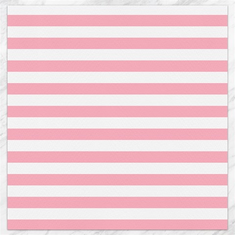 Horizontal Stripes 11.4 x11.56  Canvas - 1