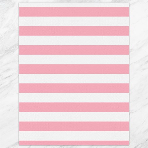 Horizontal Stripes 11.86 x15.41  Canvas - 1