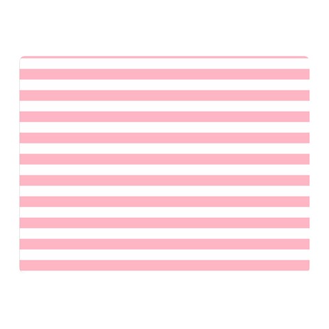 Horizontal Stripes 35 x27  Blanket Front