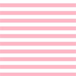Horizontal Stripes - White and Cherry Blossom Pink ScrapBook Page 12  x 12 