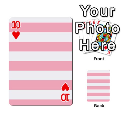 Horizontal Stripes Front - Heart10