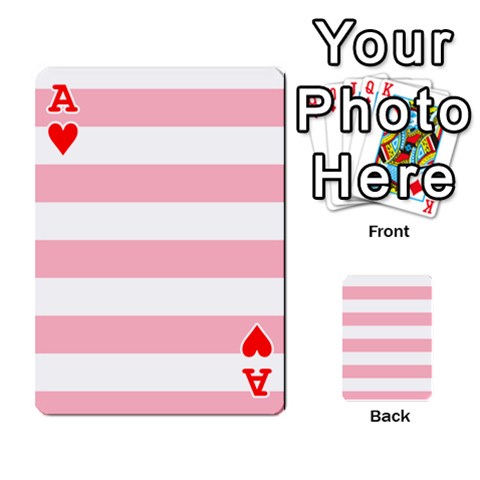Ace Horizontal Stripes Front - HeartA
