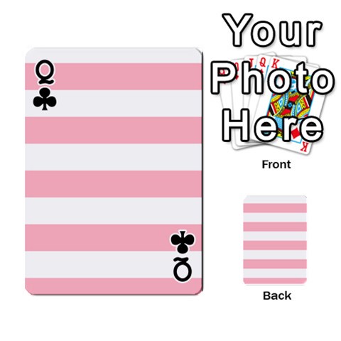 Queen Horizontal Stripes Front - ClubQ