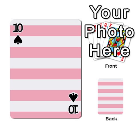 Horizontal Stripes Front - Spade10