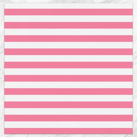 Horizontal Stripes 11.4 x11.56  Canvas - 1