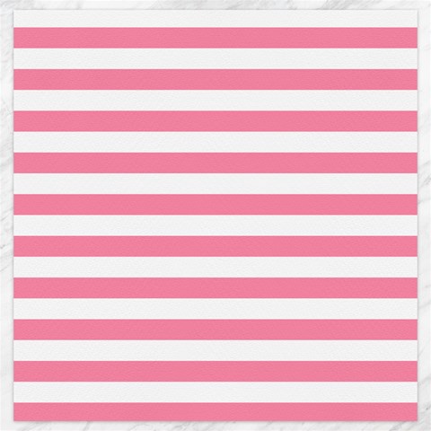 Horizontal Stripes 19 x19.27  Canvas - 1