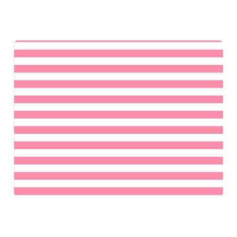Horizontal Stripes 35 x27  Blanket Front