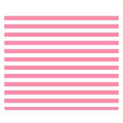 Horizontal Stripes 50 x40  Blanket Front