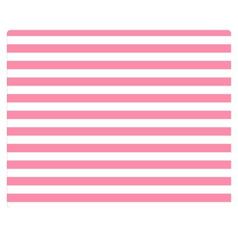 Horizontal Stripes 60 x50  Blanket Front