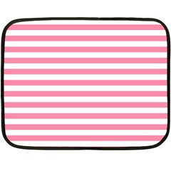 Horizontal Stripes 35 x27  Blanket Back